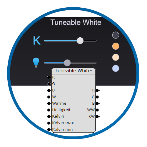 Kreis tunable white