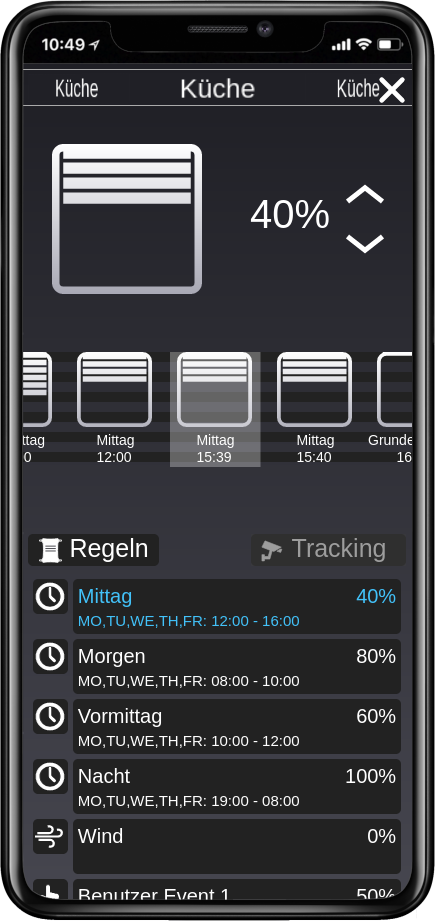 Smartphone Rollladen NEU