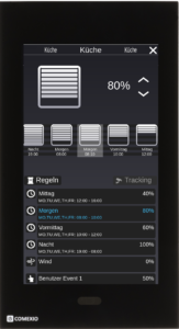Touchpanel Rollladen